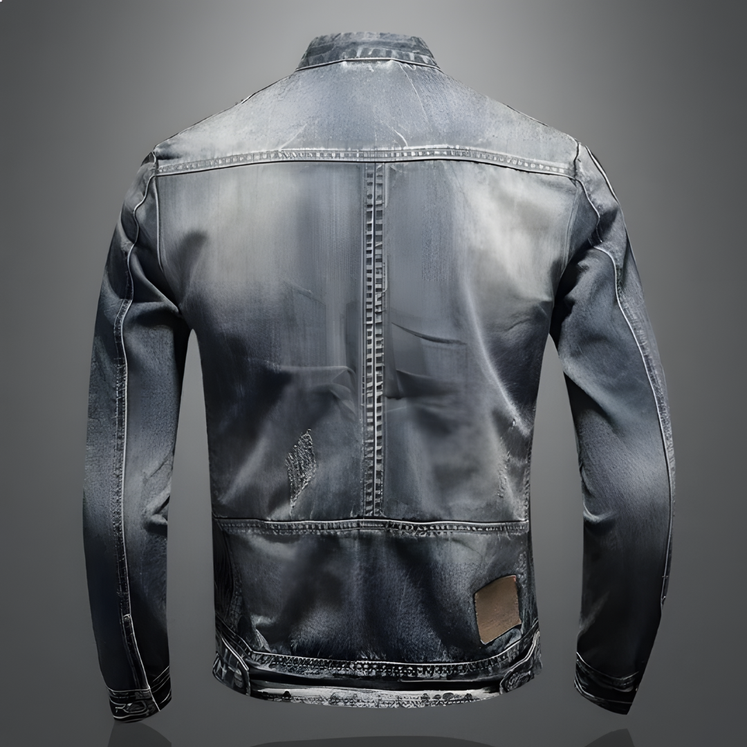 DenimTraum | Tidløs biker-denimjakke til stilfulde eventyr
