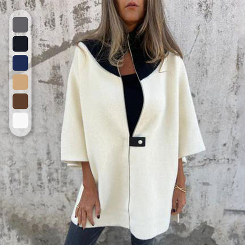 Eleanora | Elegant casual jakke med høj krave for komfort og stil