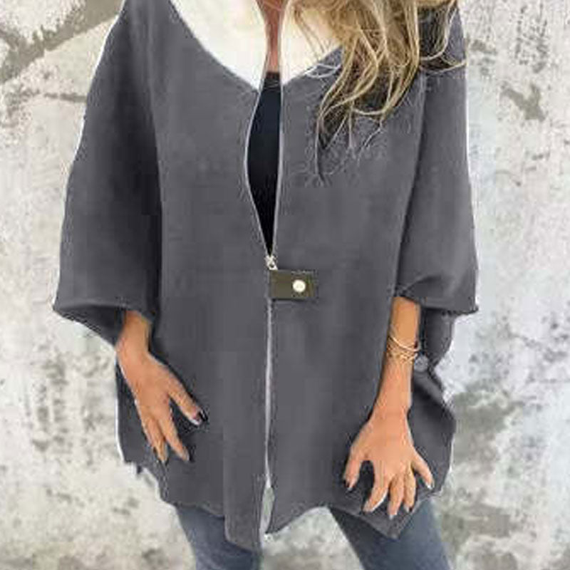 Eleanora | Elegant casual jakke med høj krave for komfort og stil
