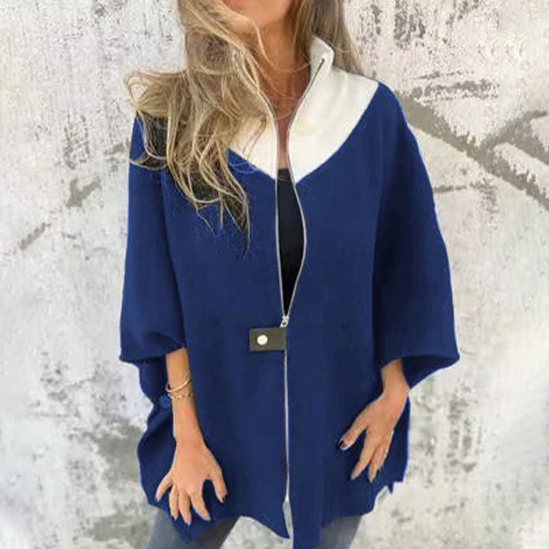 Eleanora | Elegant casual jakke med høj krave for komfort og stil